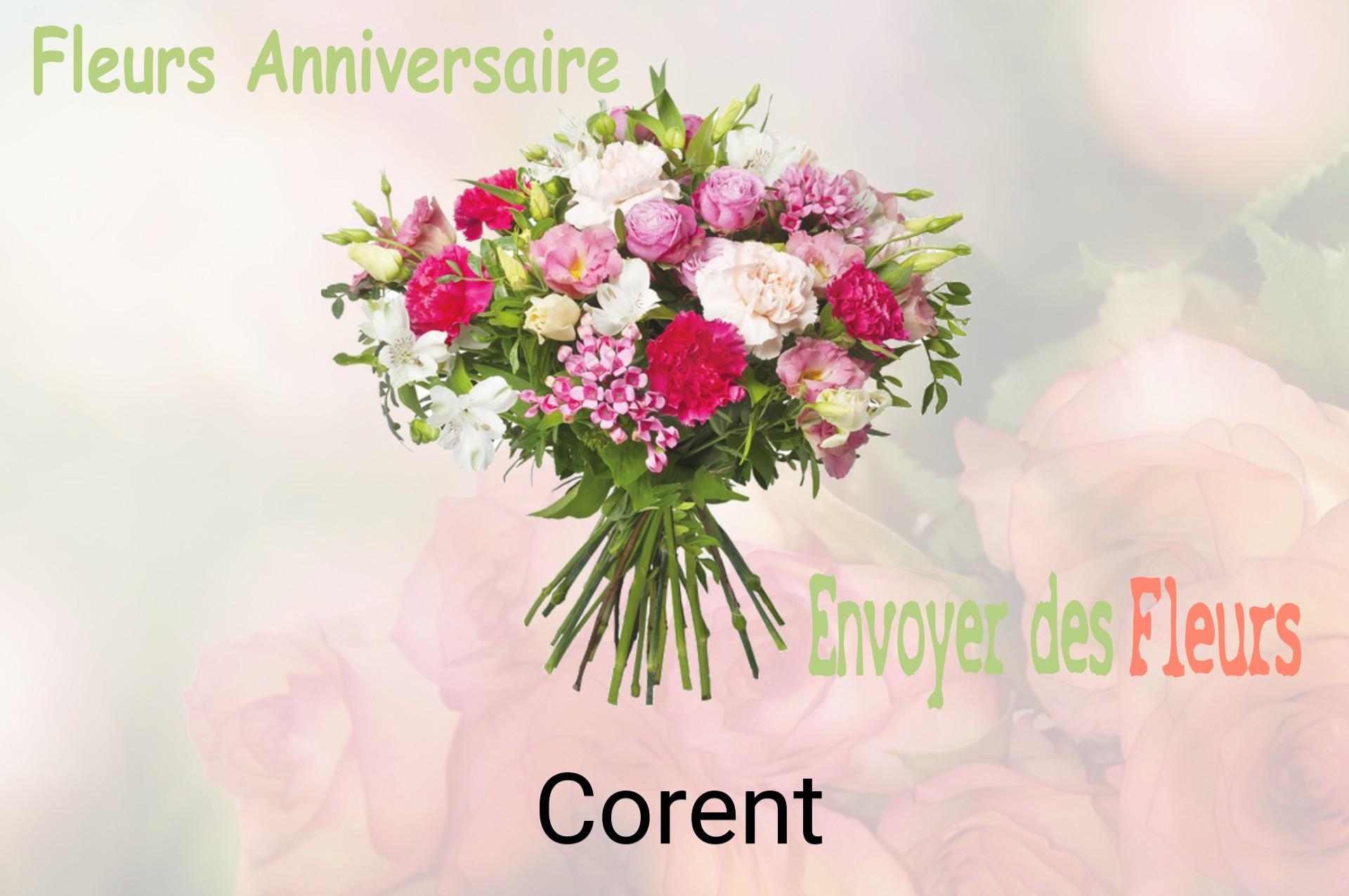 Bouquet de fleurs d’anniversaire livré à Corent