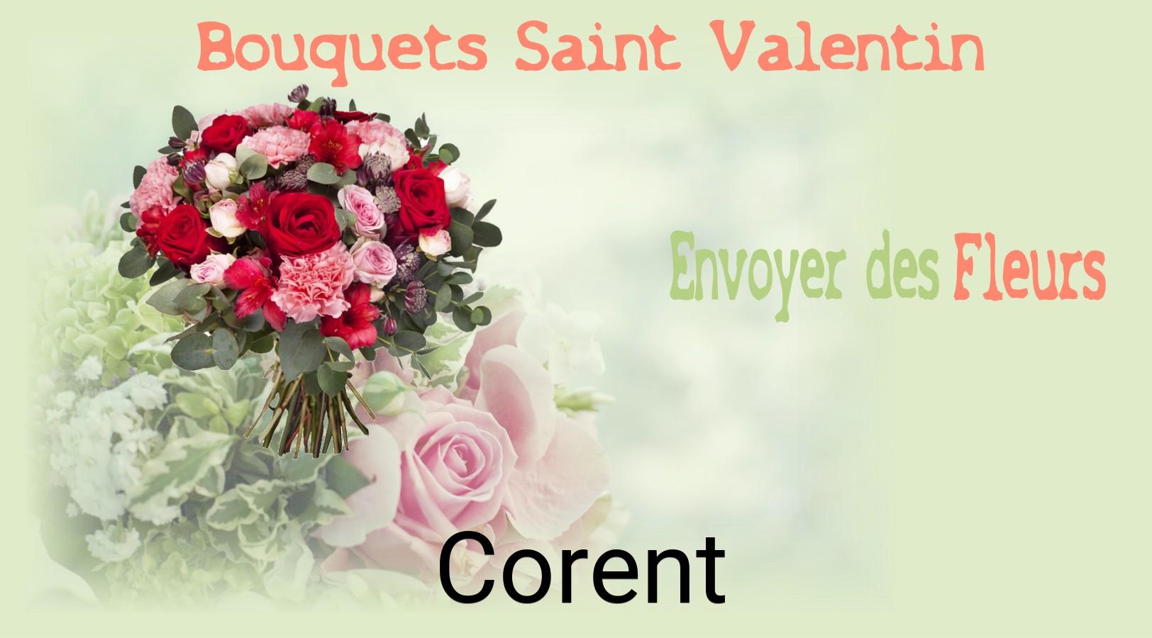 Roses de Saint-Valentin livrées à Corent